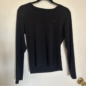 Black Tommy Hilfiger Long Sleeve